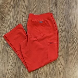 Womens XL FIGS Pants (Red)